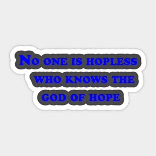 hope Sticker